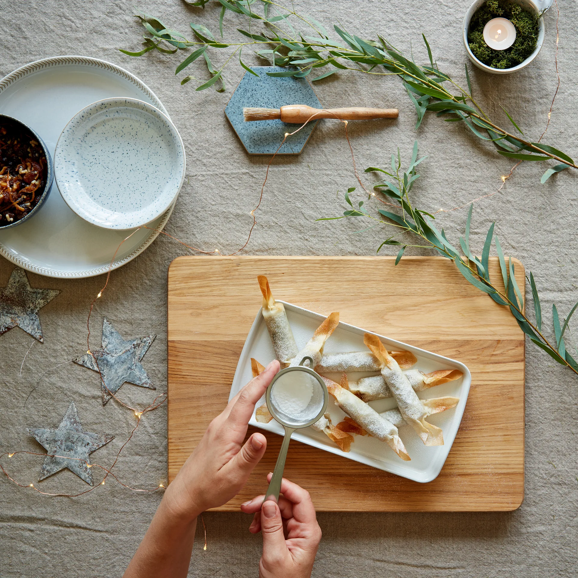 Studio Blue Tigela 17 cm, Giz Denby