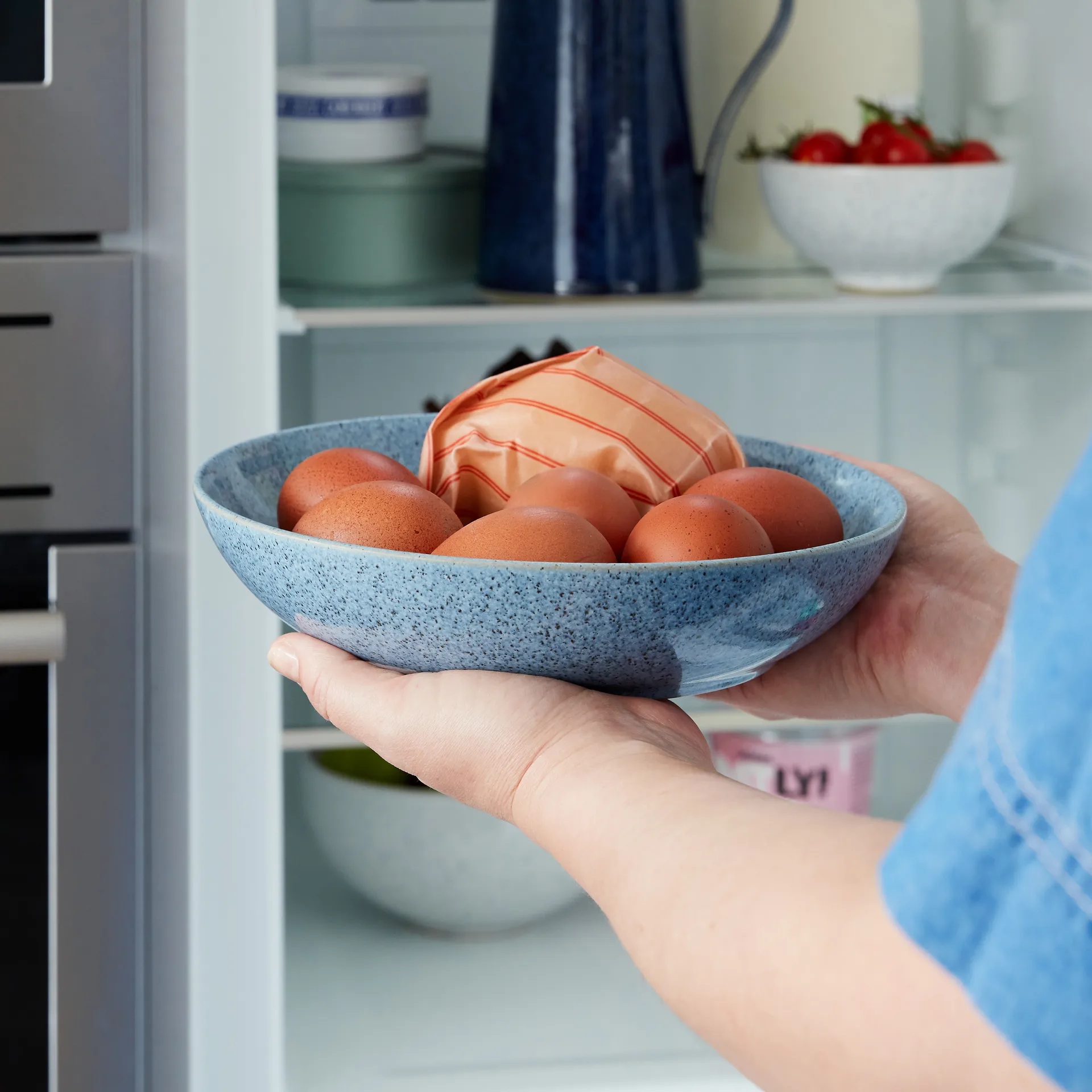 Tigela de massa Studio Blue 22 cm, Pedra Denby