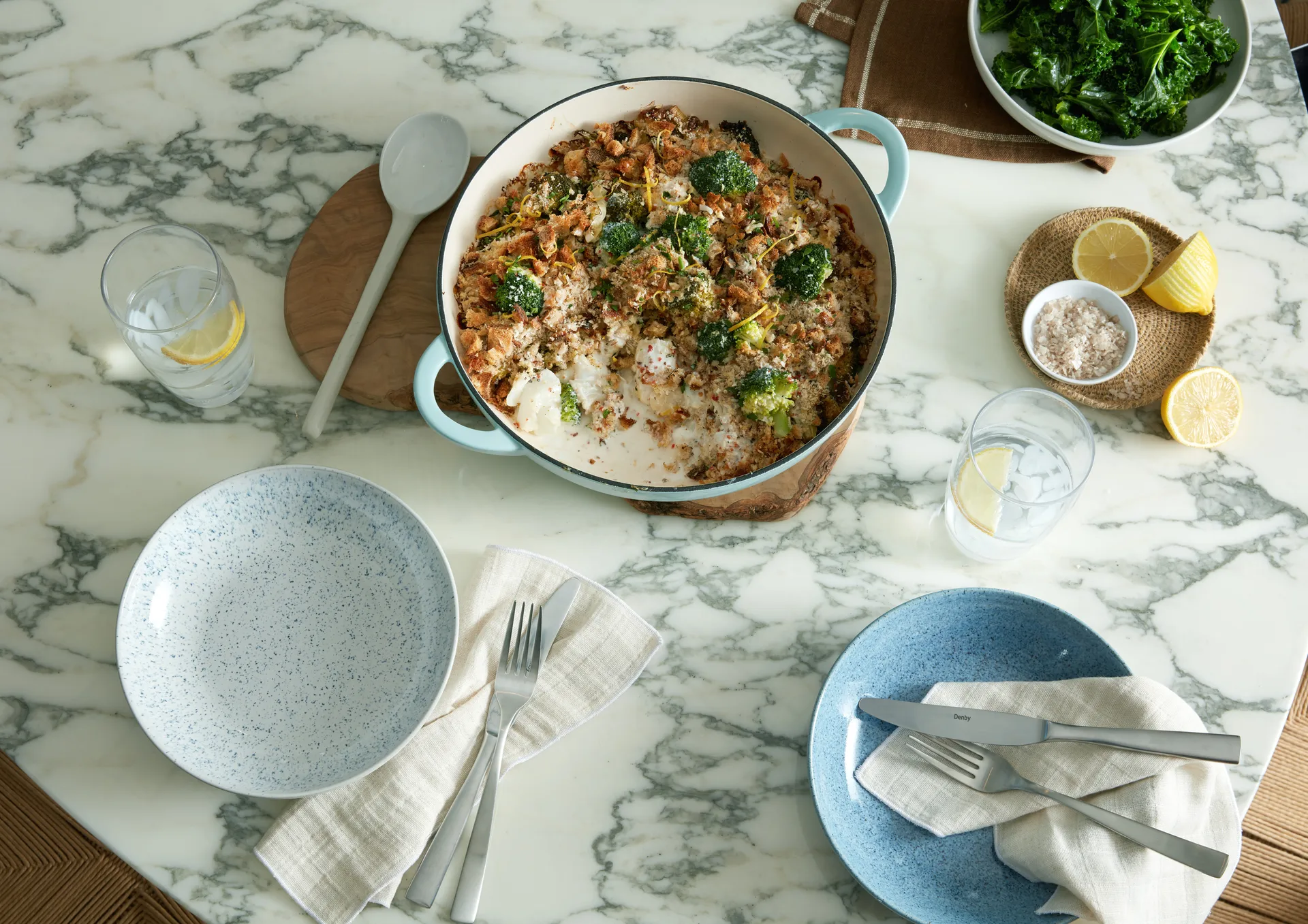 Tigela Studio Blue 20,5 cm, Pebble Denby