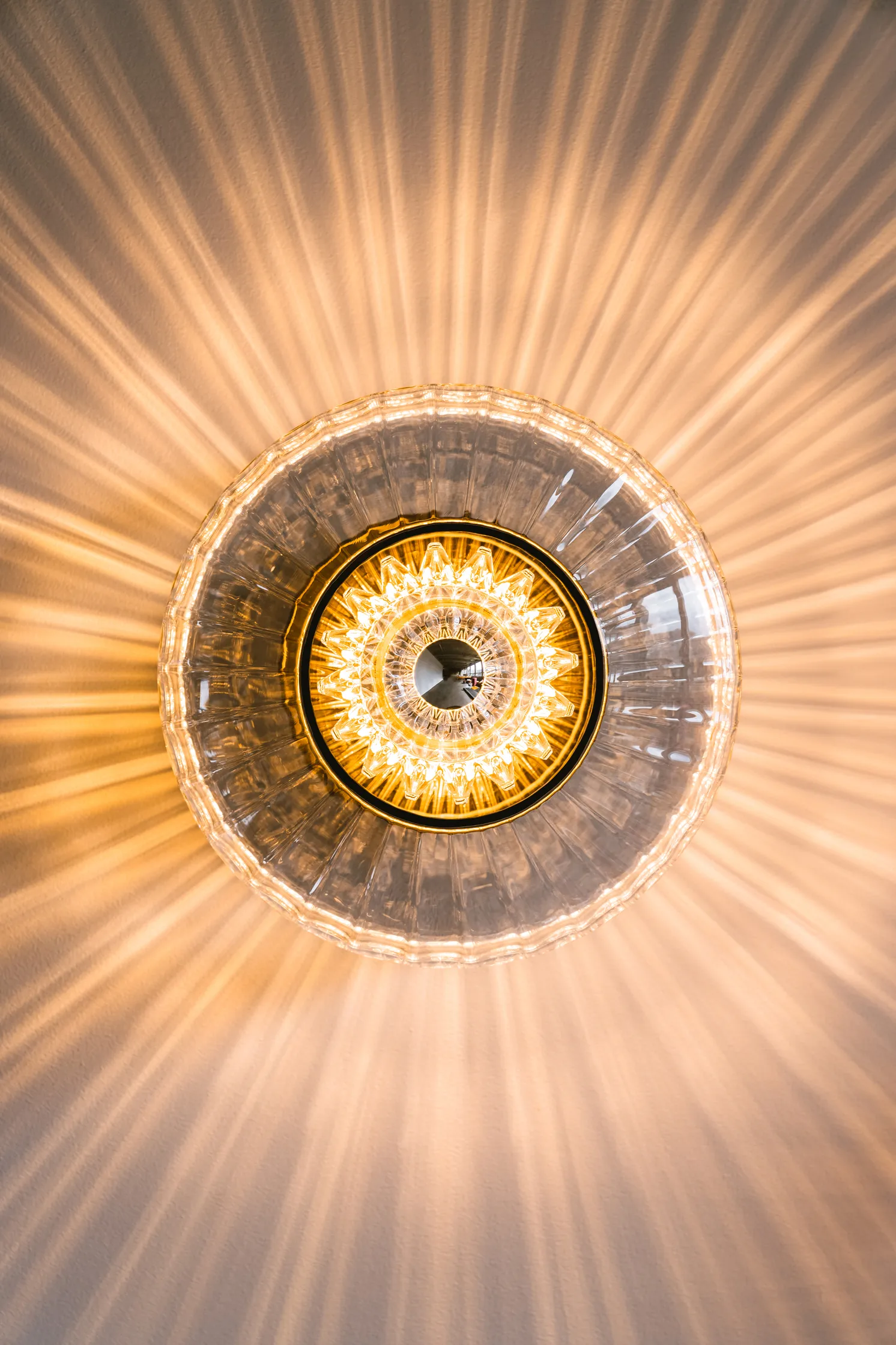 Eyeball para New Wave Optiv candeeiro de parede XL, Dourado Design By Us