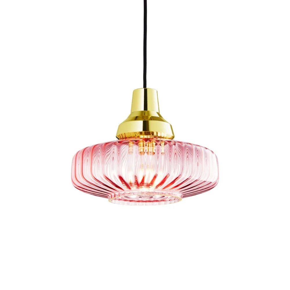 New Wave Optic pendente Ø26x21 cm, Rosa Design By Us