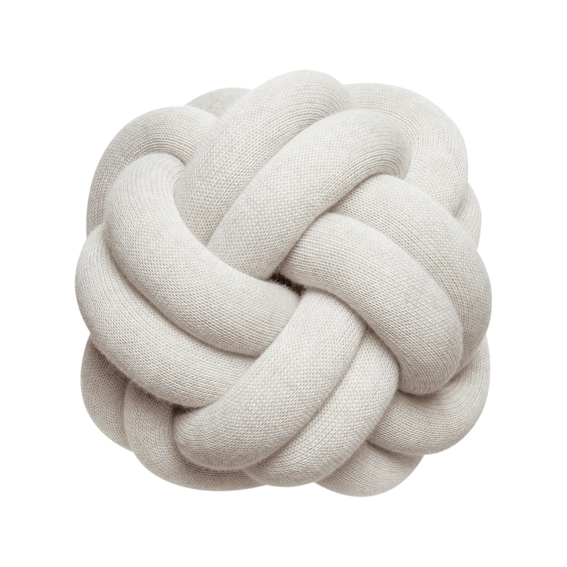 Almofada Knot, cream Design House Stockholm