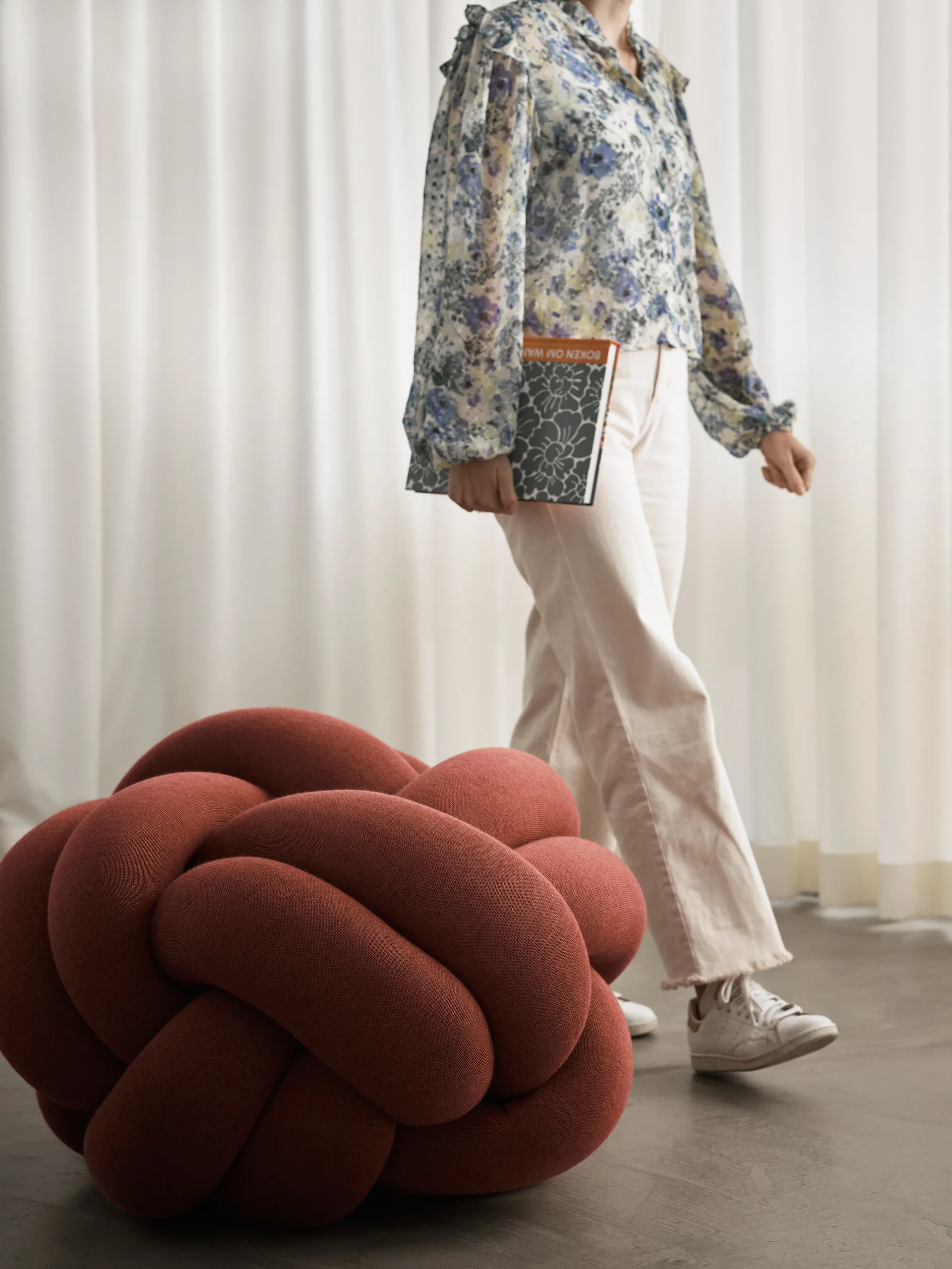 Almofada Knot XL, Ocre Design House Stockholm