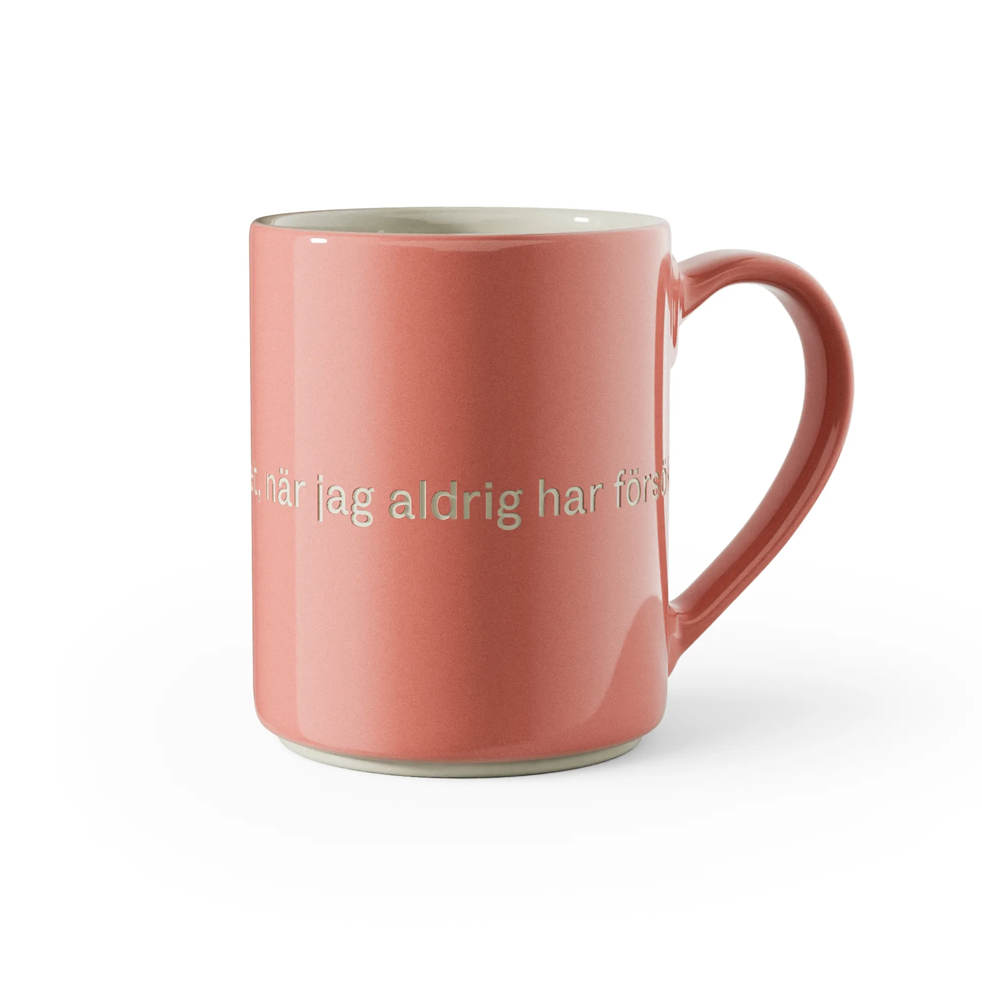 Astrid Lindgren caneca, como eu poderia saber isso.., Texto sueco Design House Stockholm