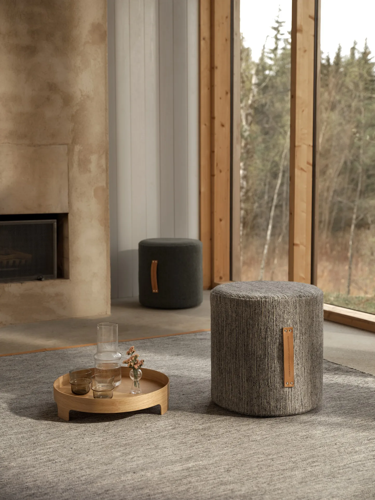 Banco elevado Björk, light grey Design House Stockholm