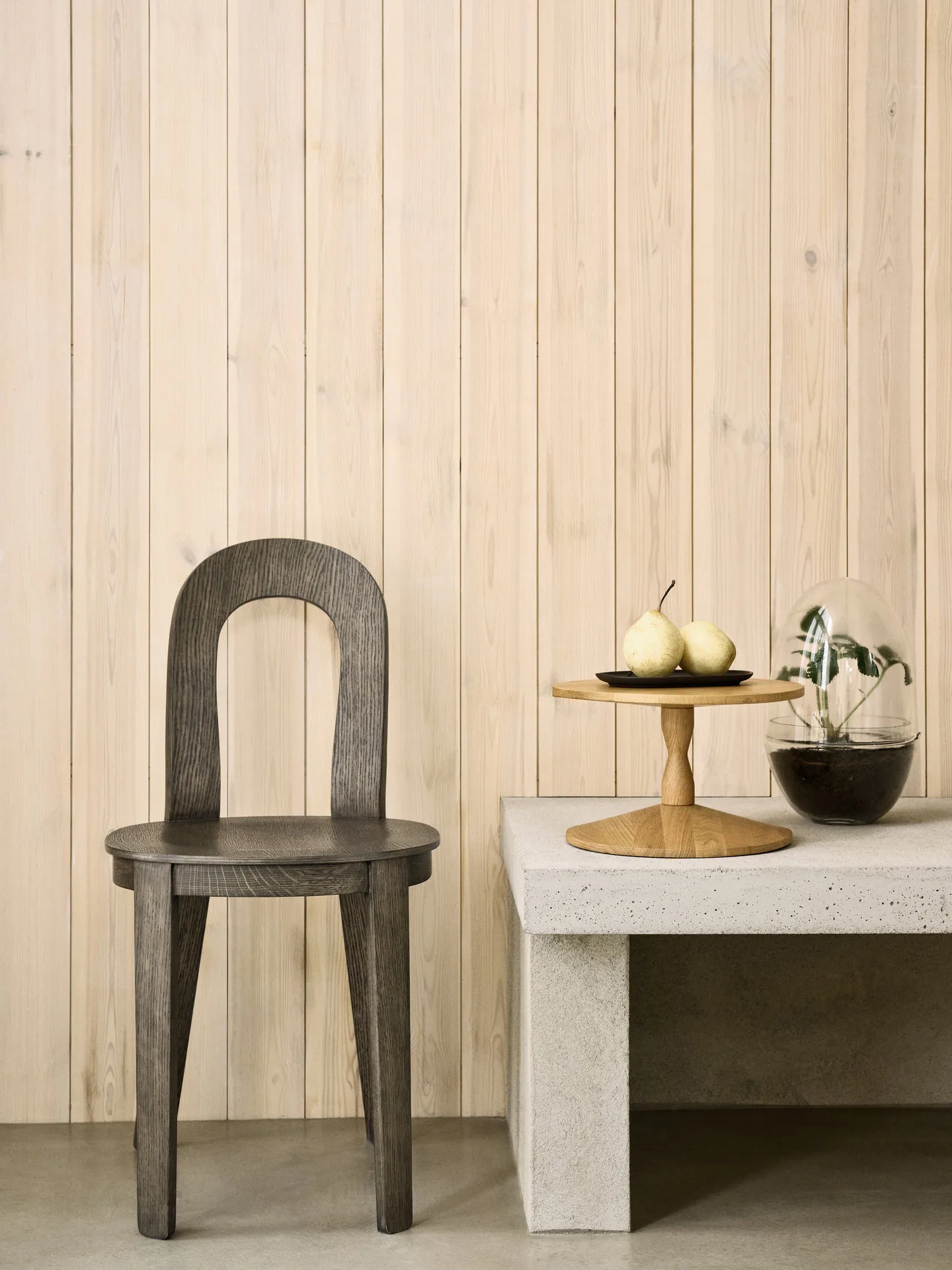 Cadeira Olivia, Dark Oak Design House Stockholm