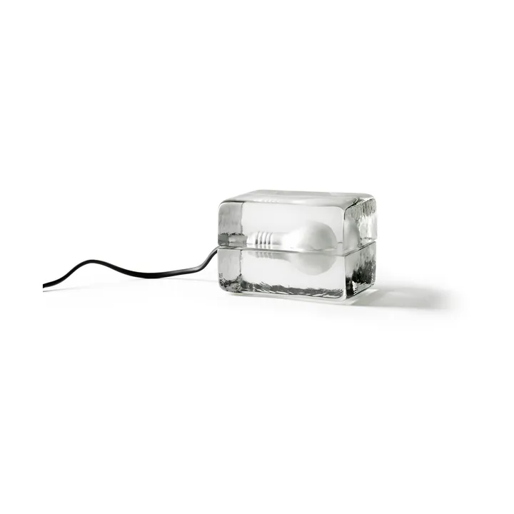 Candeeiro Mini Block Lamp - Transparente - Design House Stockholm