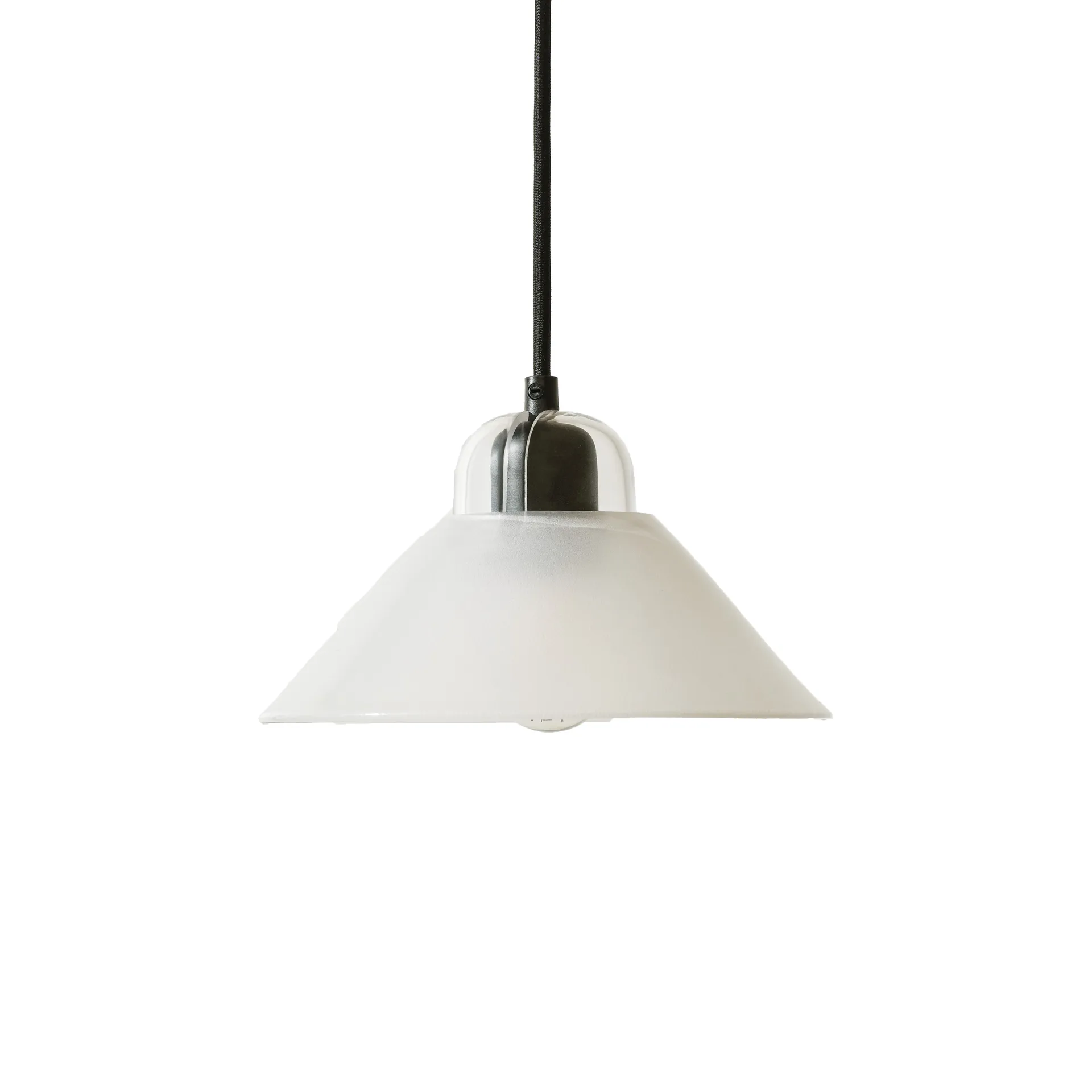 Candeeiro suspenso Kalo, Branco-preto Design House Stockholm