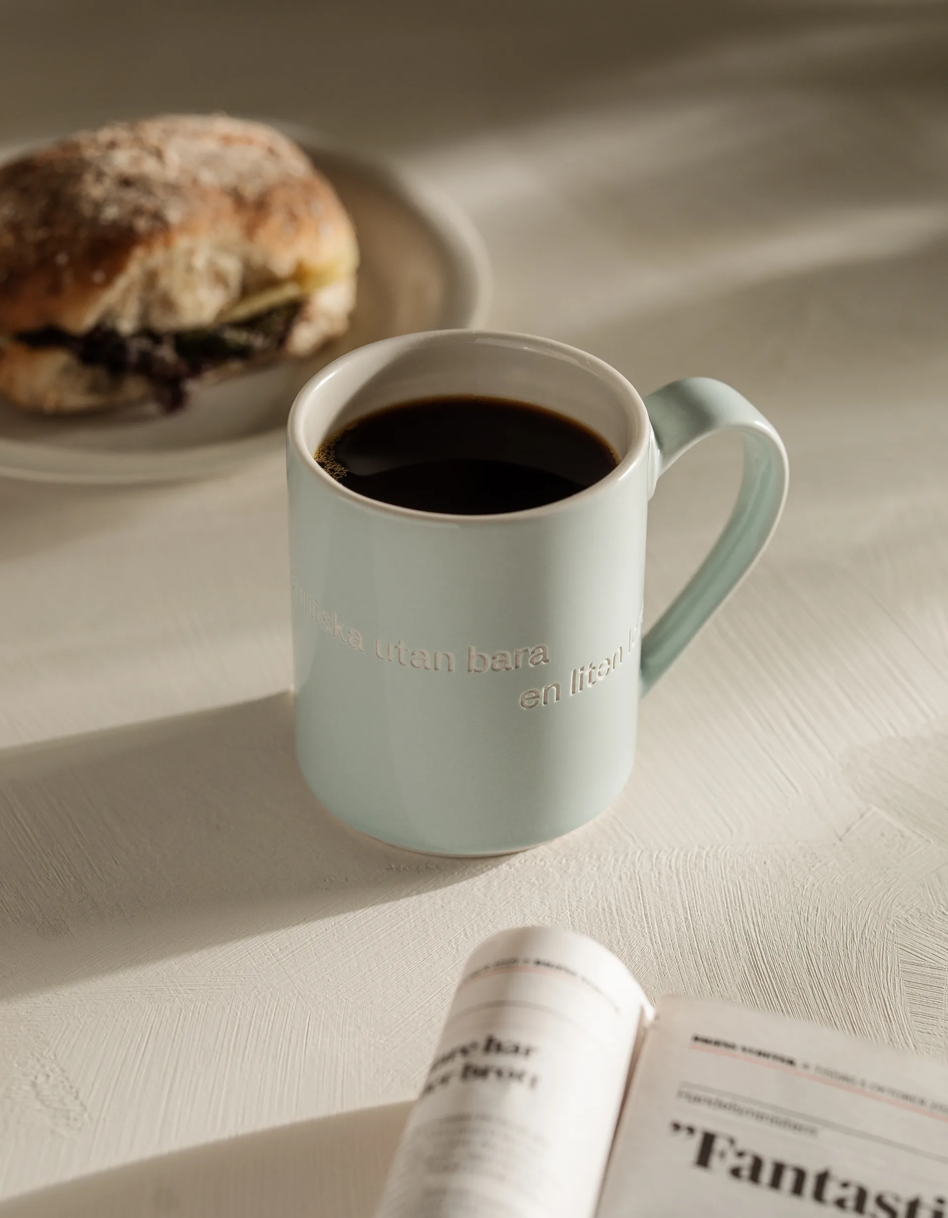 Caneca Astrid Lindgren. annars är man ingen människa, Texto em sueco  Design House Stockholm