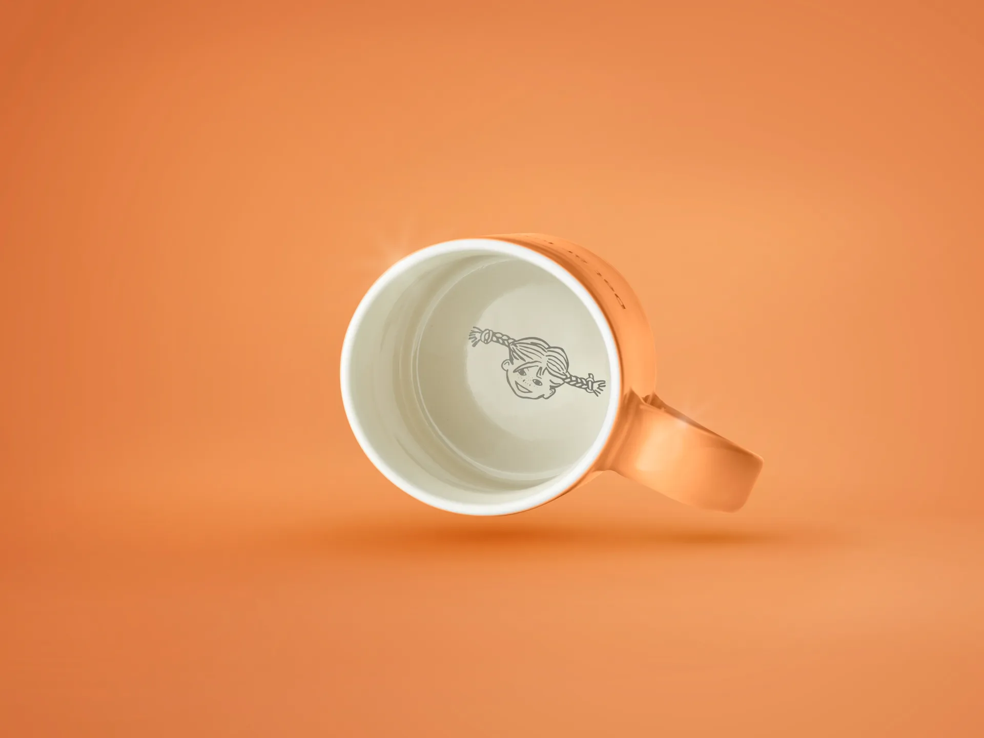 Caneca Astrid Lindgren, Det är ingen ordning…, Texto em sueco Design House Stockholm