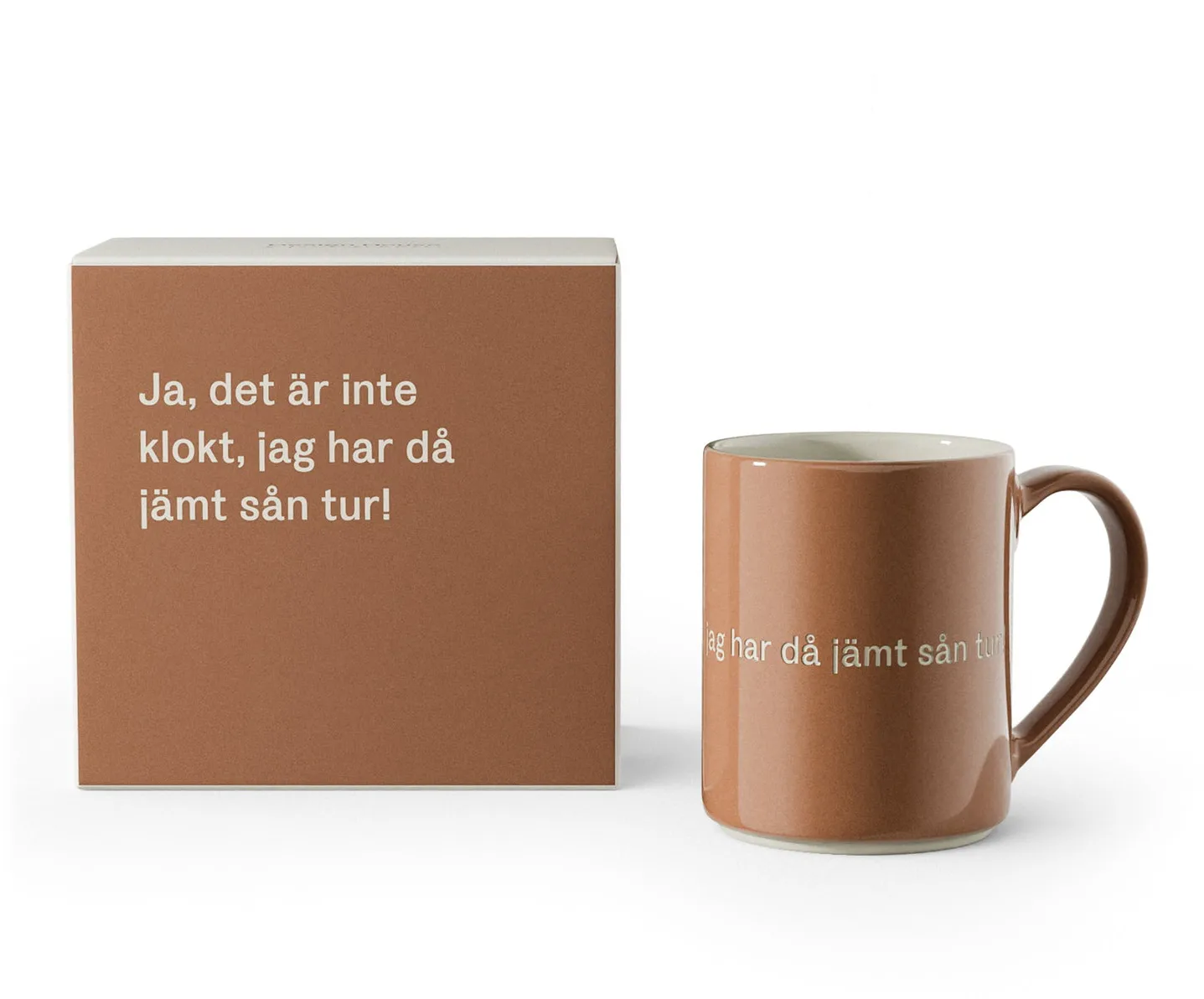 Caneca Astrid Lindgren, ja, det är inte klokt…, Texto sueco Design House Stockholm