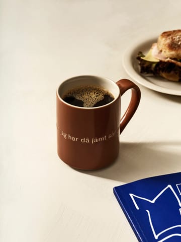Caneca Astrid Lindgren, ja, det är inte klokt… - Texto sueco - Design House Stockholm
