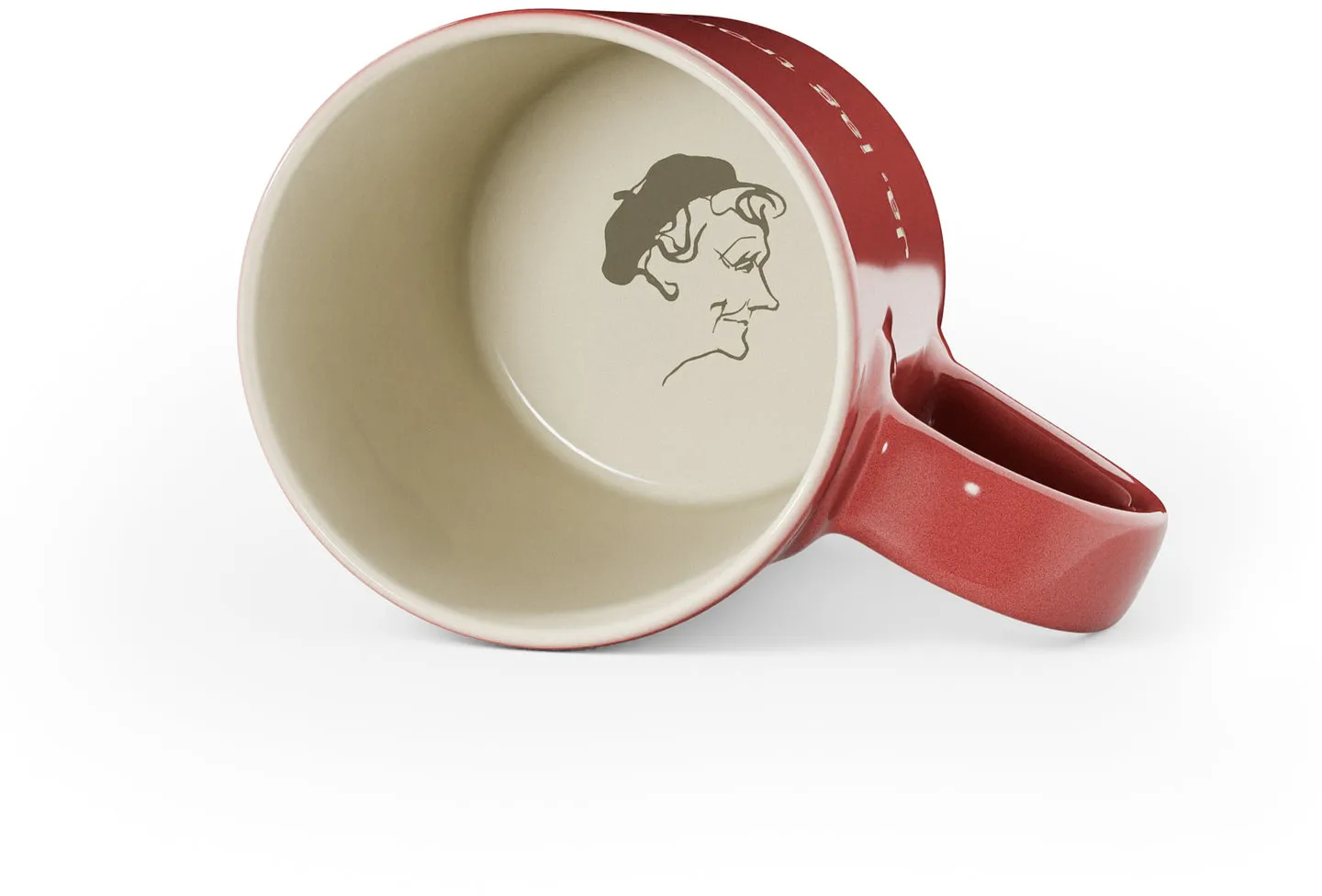 Caneca Astrid Lindgren, ja, jag tror att livets…, Texto sueco Design House Stockholm