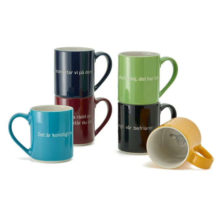 Caneca Astrid Lindgren 'Livet är en sak', Texto em sueco Design House Stockholm
