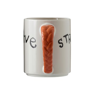 Caneca Astrid Lindgren Pippi anniversary 35 cl - Strong Kind Brave - Design House Stockholm