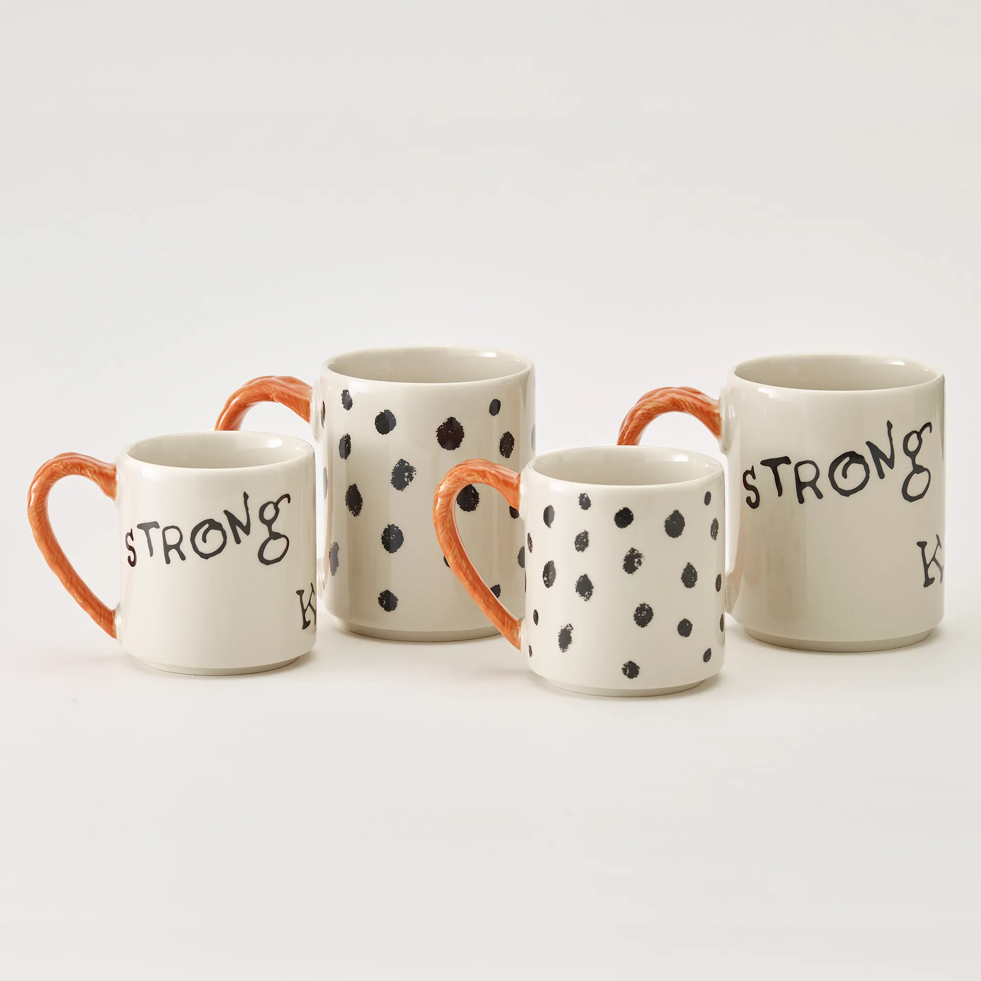 Caneca Astrid Lindgren Pippi anniversary 35 cl, Strong Kind Brave Design House Stockholm
