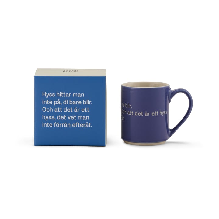 Caneca Astrid Lindgren, S'not something you plan - azul-sueco - Design House Stockholm