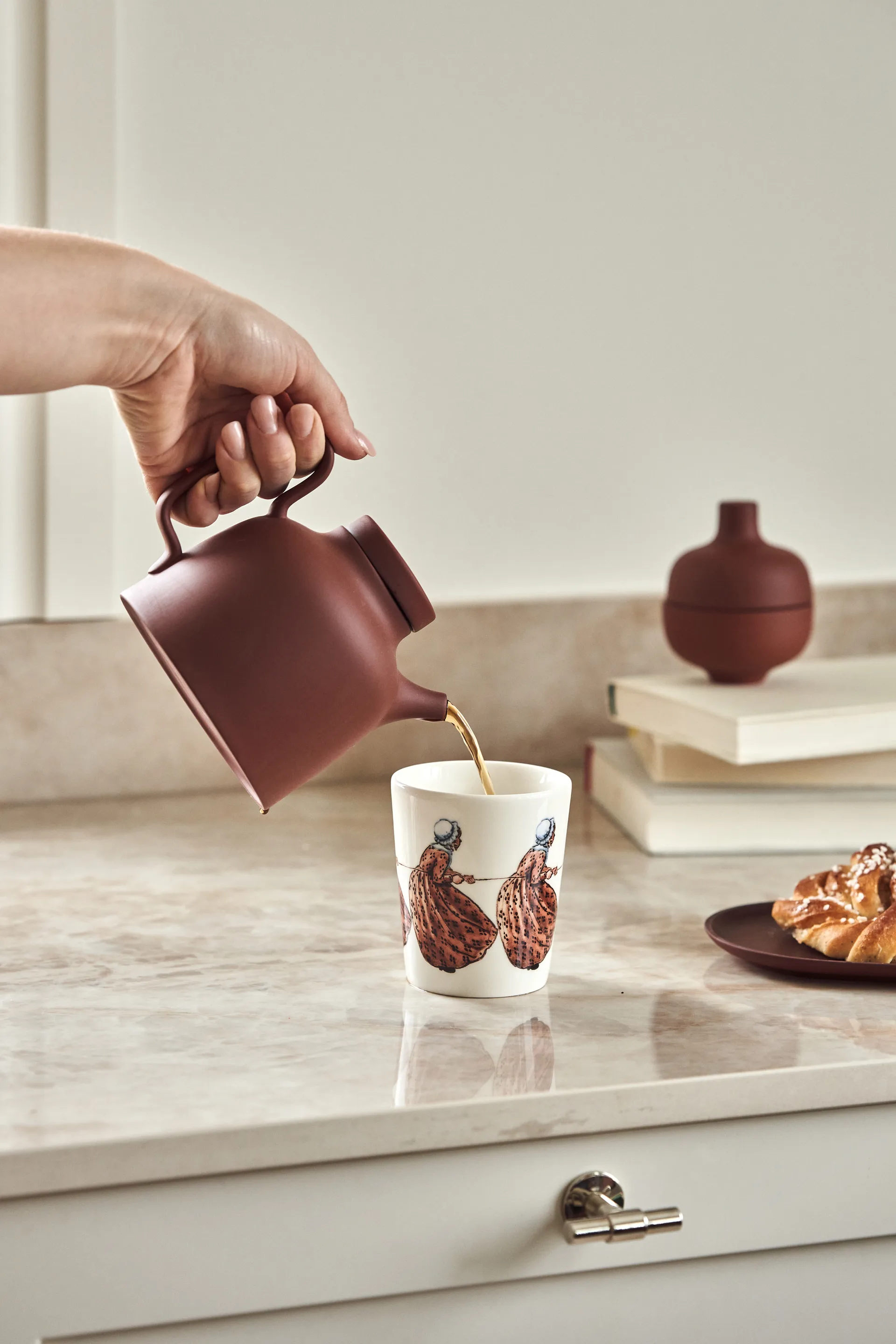 Caneca Aunt brown, 28 cl Design House Stockholm