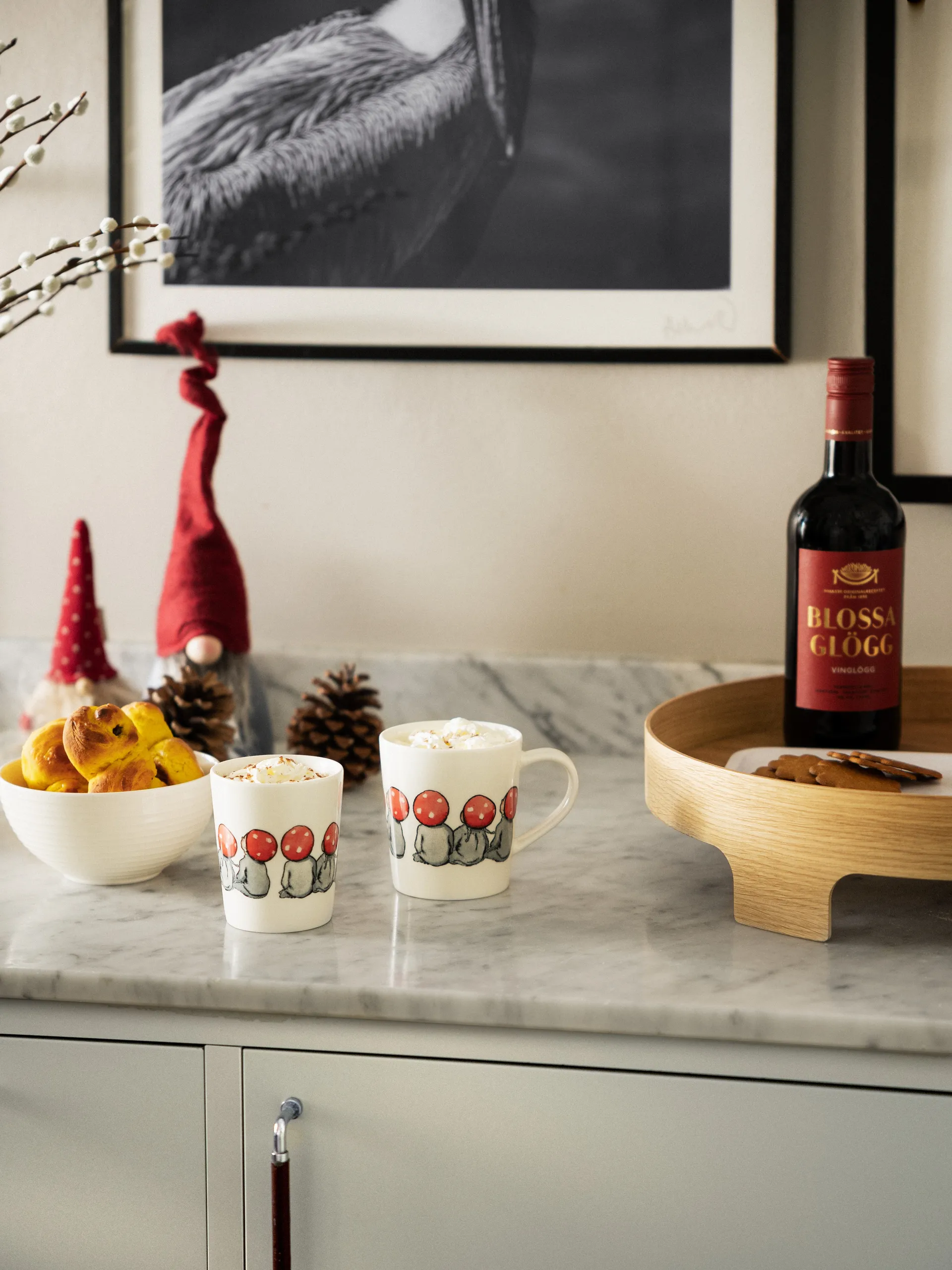 Caneca Children of the Forest 28 cl, Branco Design House Stockholm