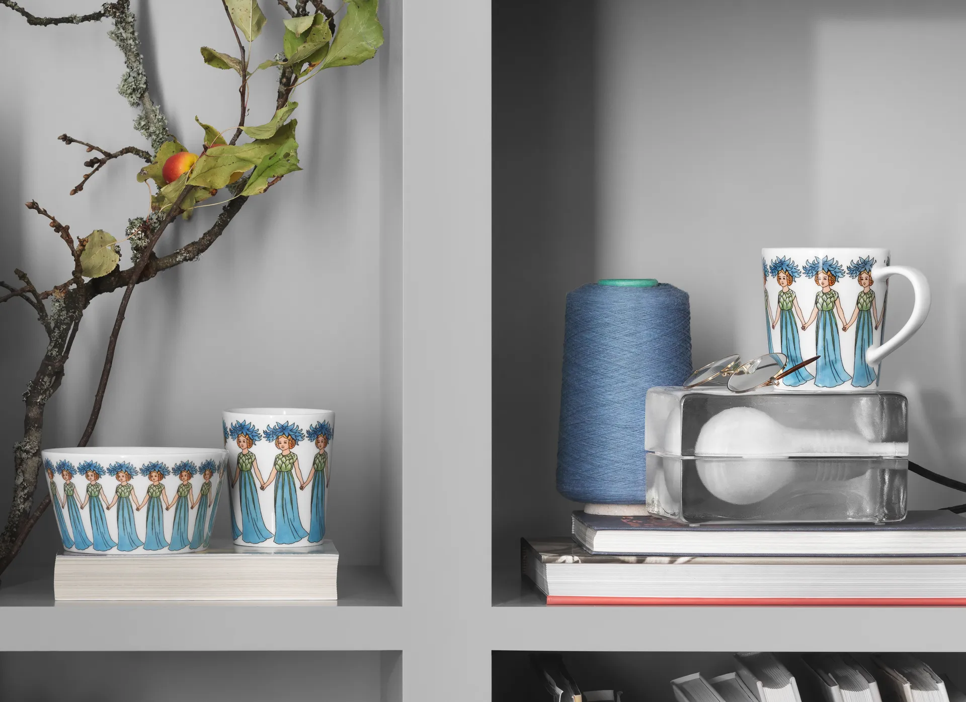 Caneca com asa Blåklint, 40 cl Design House Stockholm