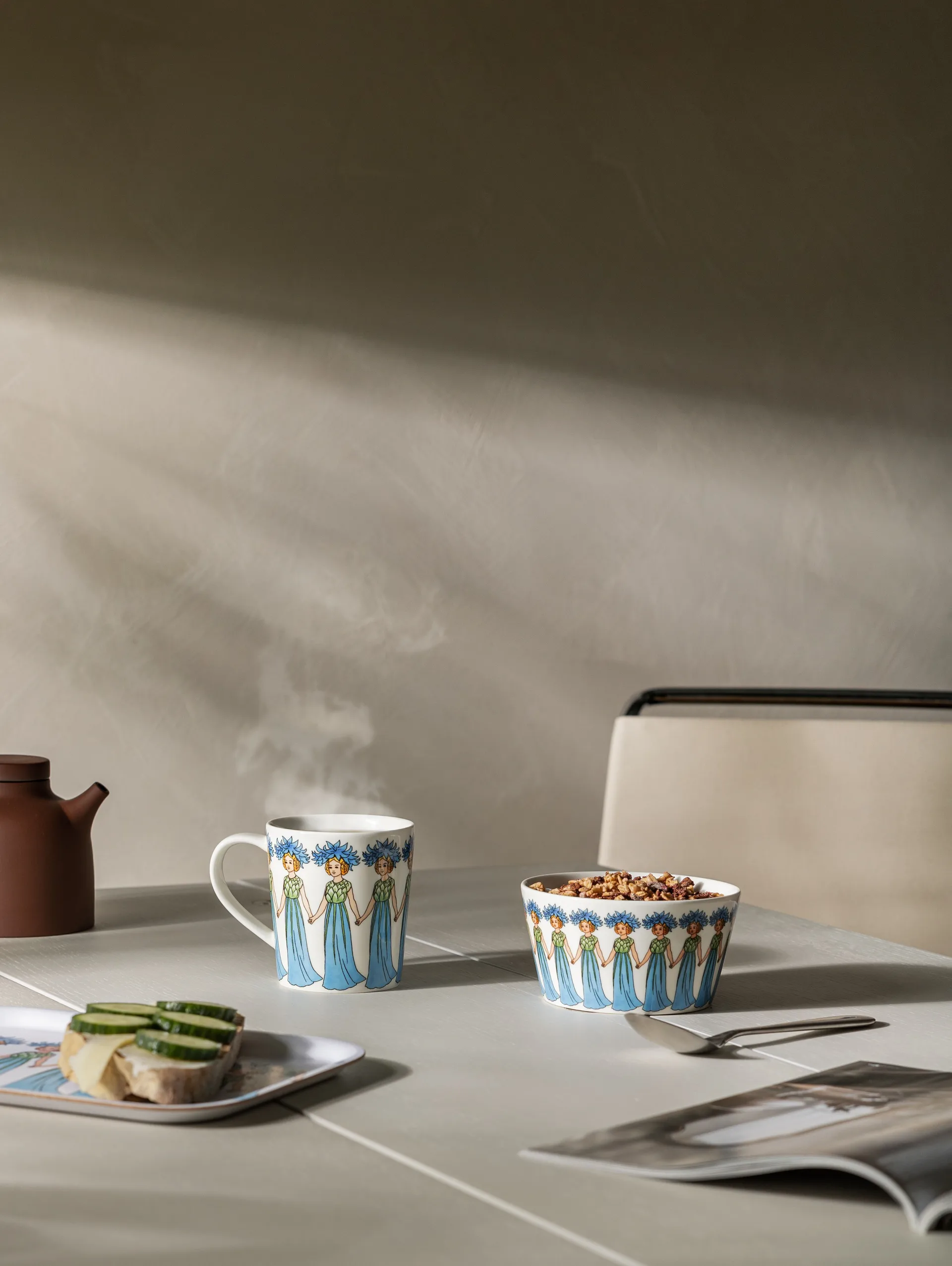 Caneca com asa Blåklint, 40 cl Design House Stockholm