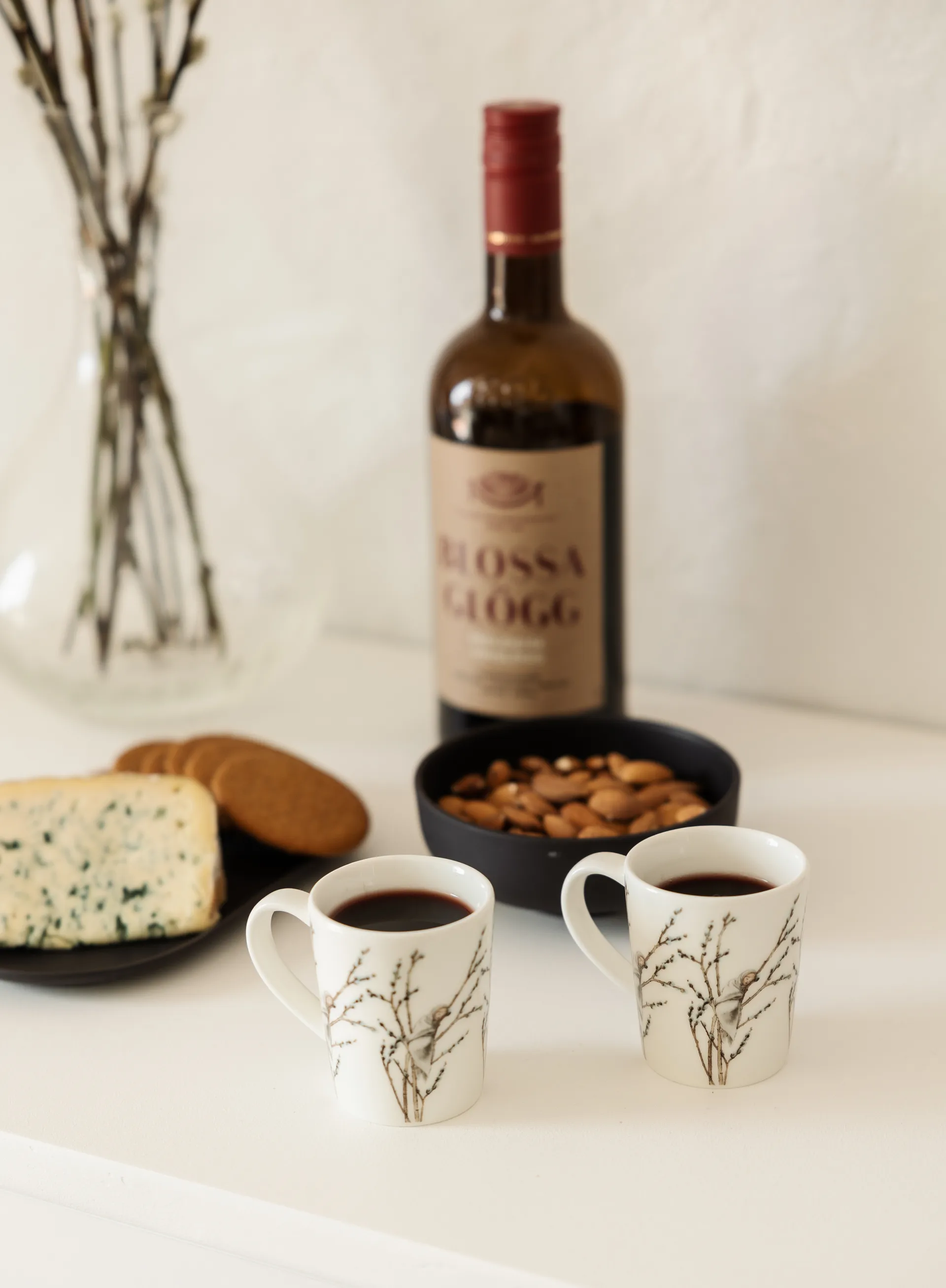 Caneca de vinho quente Little Willow 10 cl 2 un., Branco Design House Stockholm