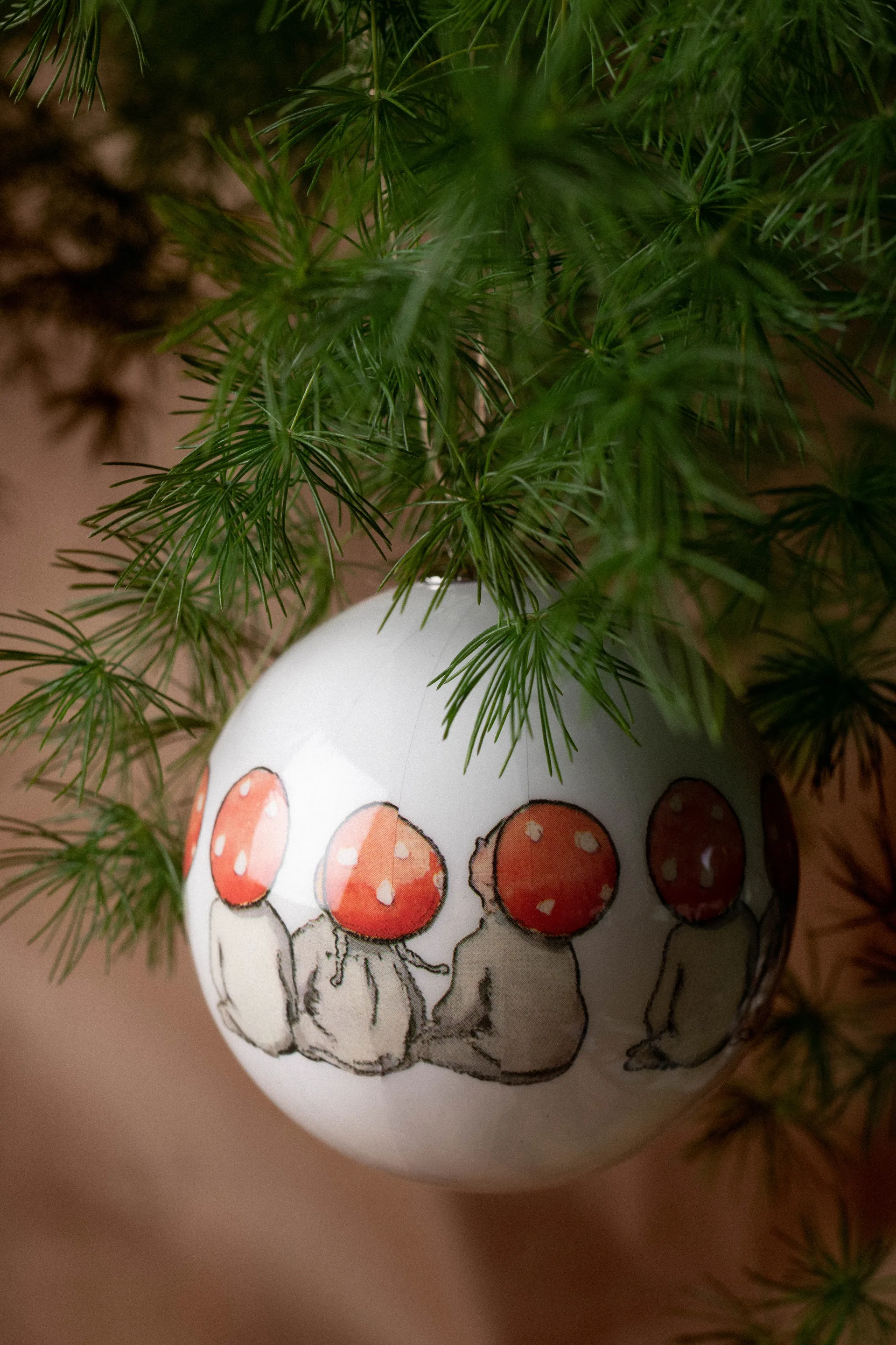 Elsa Beskow enfeites de Natal - 3 un., Conjunto Nr. 8 Design House Stockholm