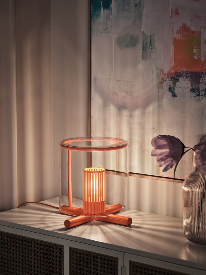 Fire Place candeeiro de mesa, Vermelho Design House Stockholm