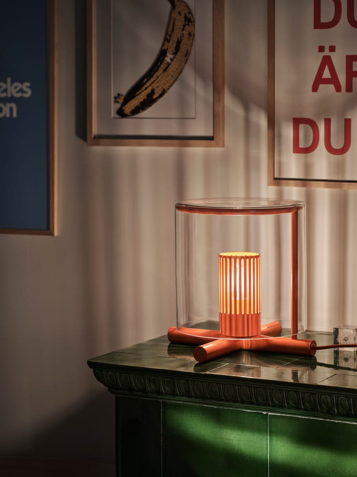 Fire Place candeeiro de mesa, Vermelho Design House Stockholm