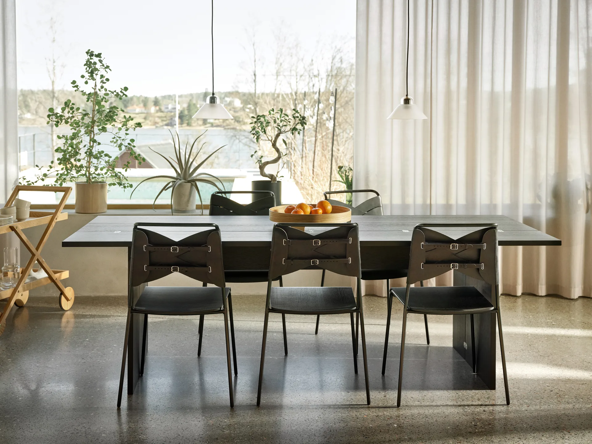Flip mesa, Preto 230 cm Design House Stockholm