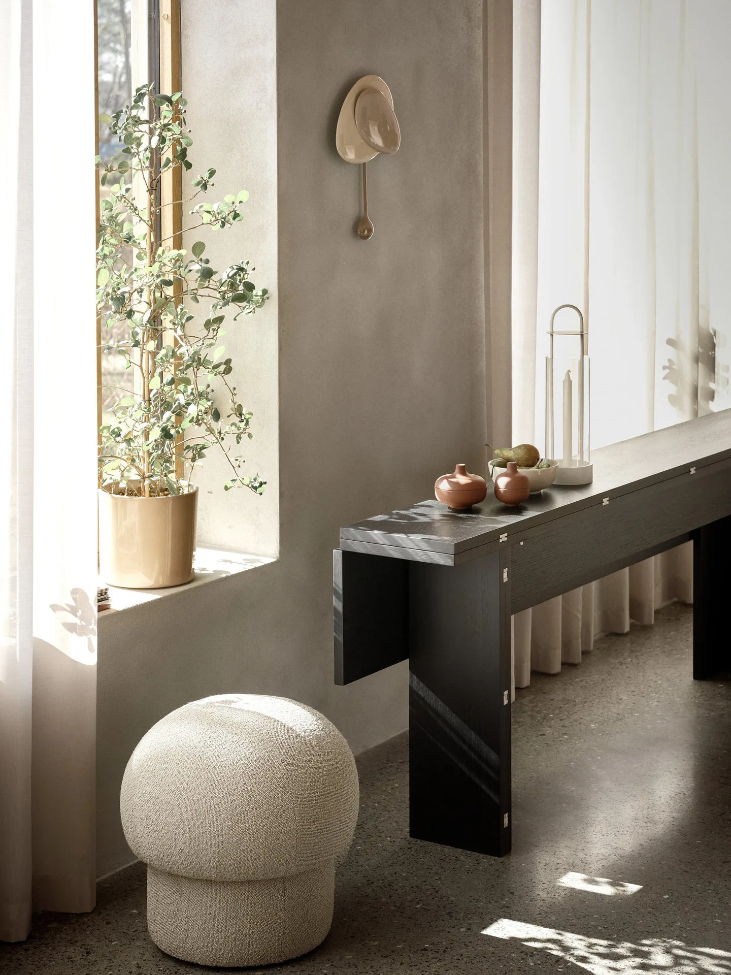 Flip mesa, Preto 230 cm Design House Stockholm