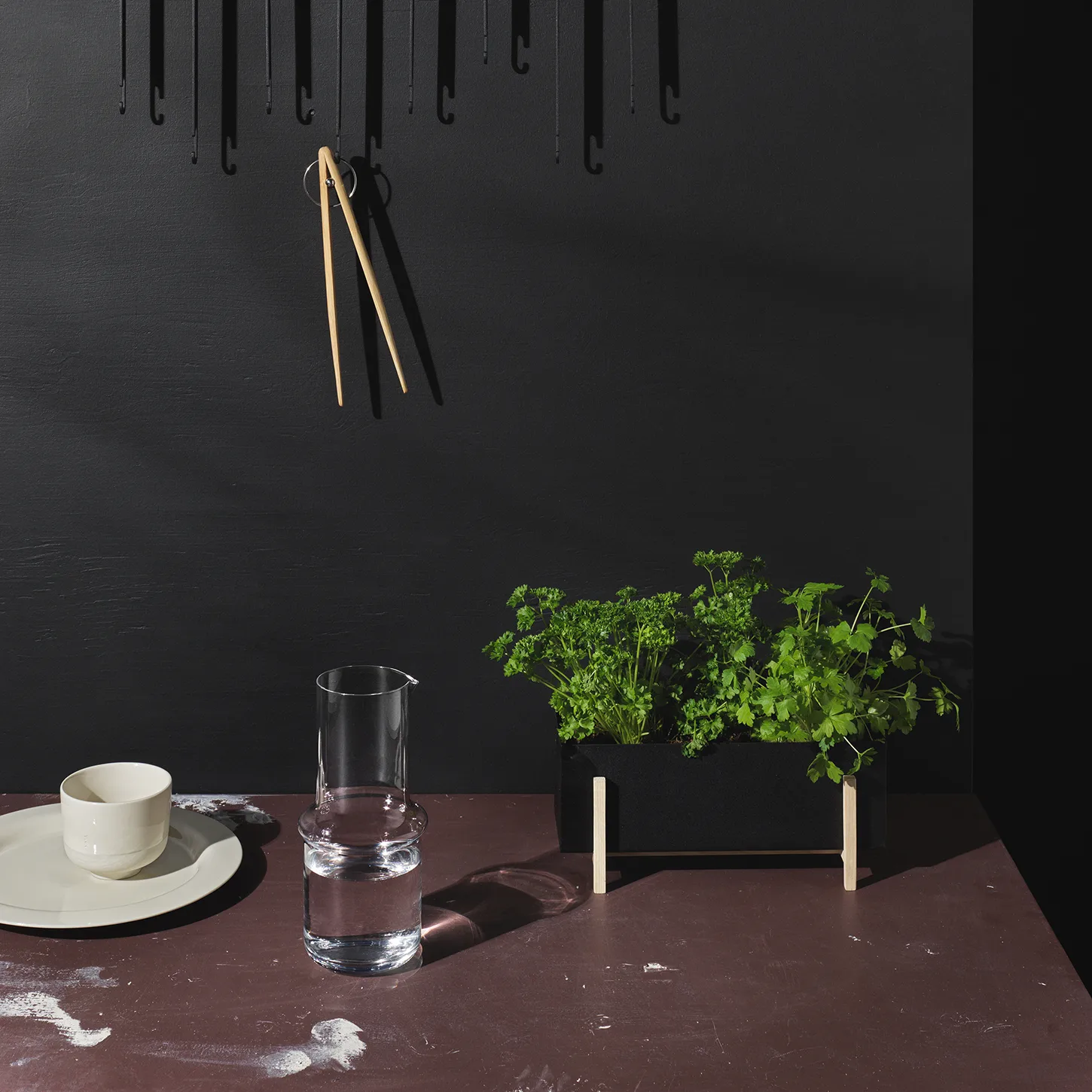 Jarro NM& Unda 1,2 L, transparente Design House Stockholm