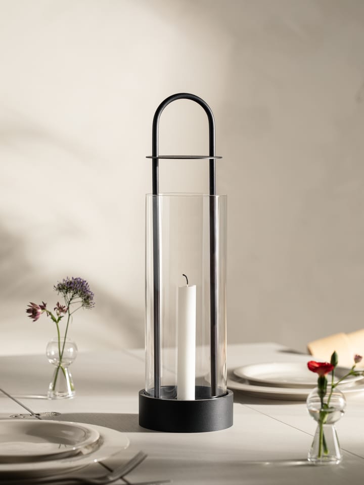 Lanterna hurricane Lotus - preto - Design House Stockholm