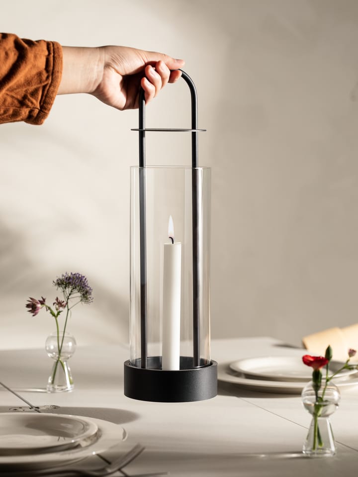 Lanterna hurricane Lotus - preto - Design House Stockholm