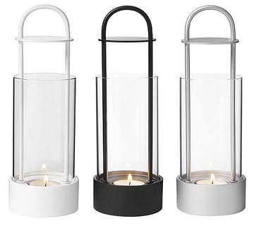 Lanterna hurricane Lotus - preto - Design House Stockholm