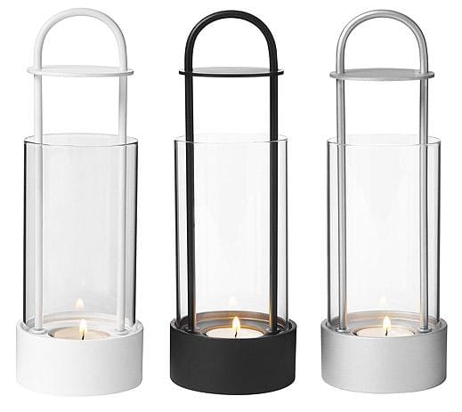 Lanterna hurricane Lotus - preto - Design House Stockholm