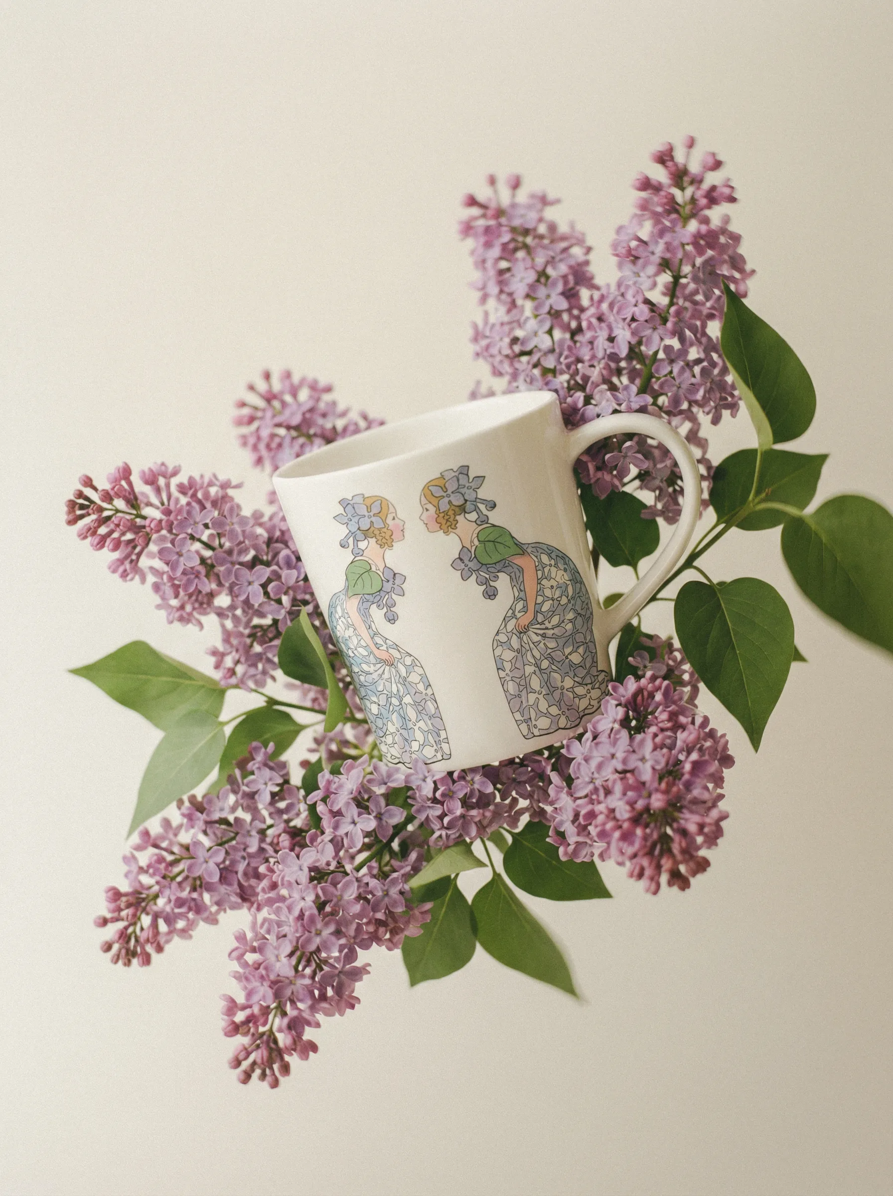 Lilac caneca, 40 cl, com pega Design House Stockholm