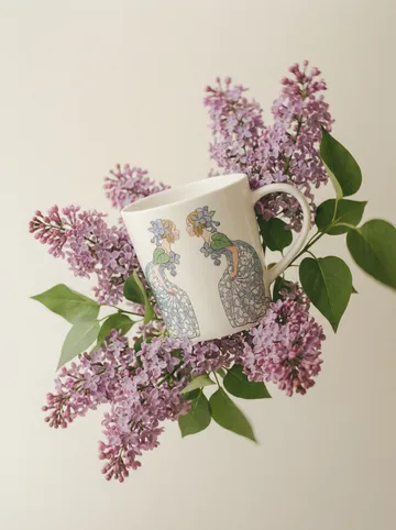 Lilac caneca - 40 cl, com pega - Design House Stockholm