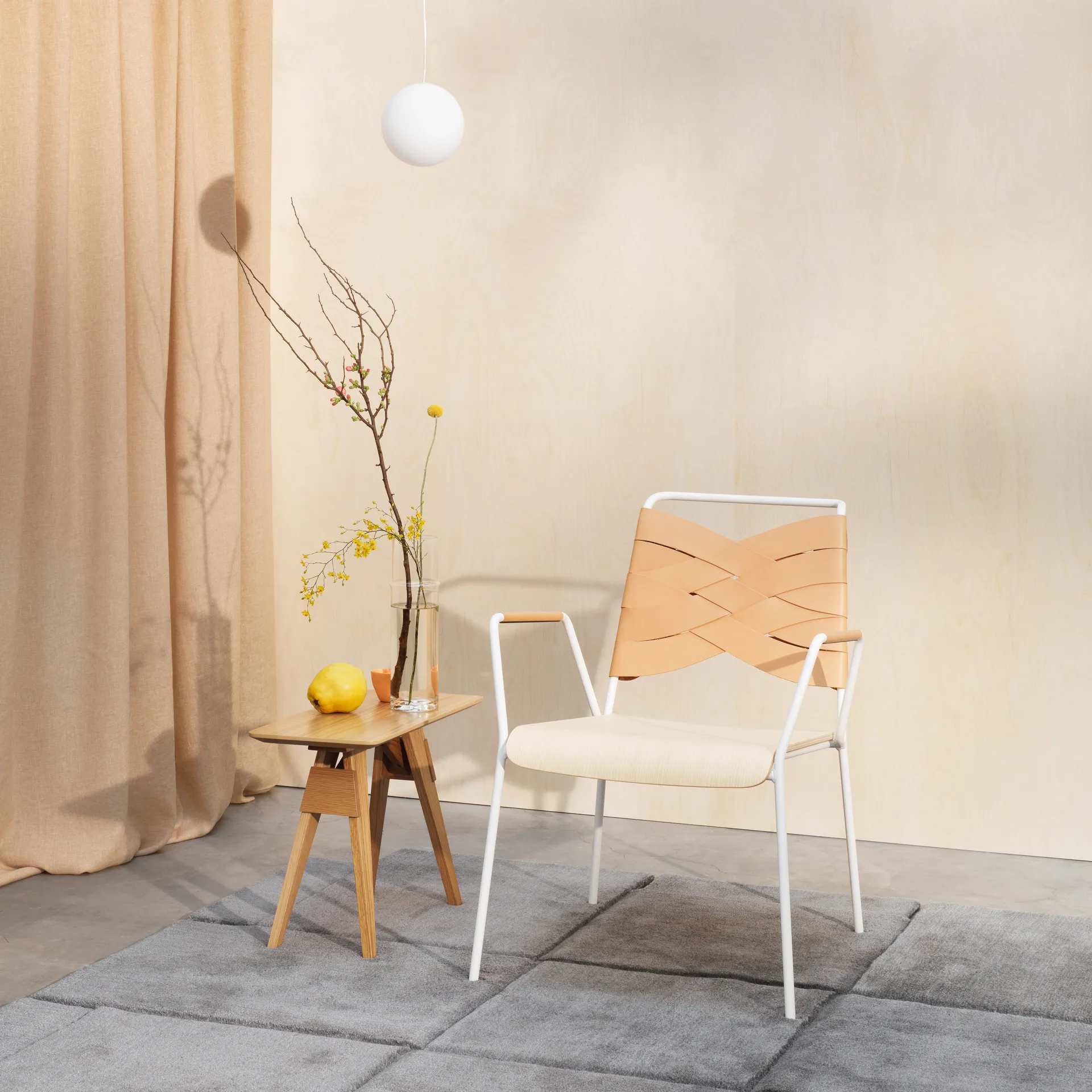 Mesa de apoio Arco S, Carvalho Design House Stockholm