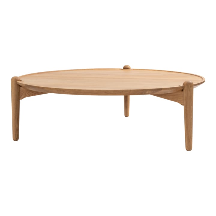 Mesa de centro Aria Ø90 cm - Carvalho 30 cm - Design House Stockholm