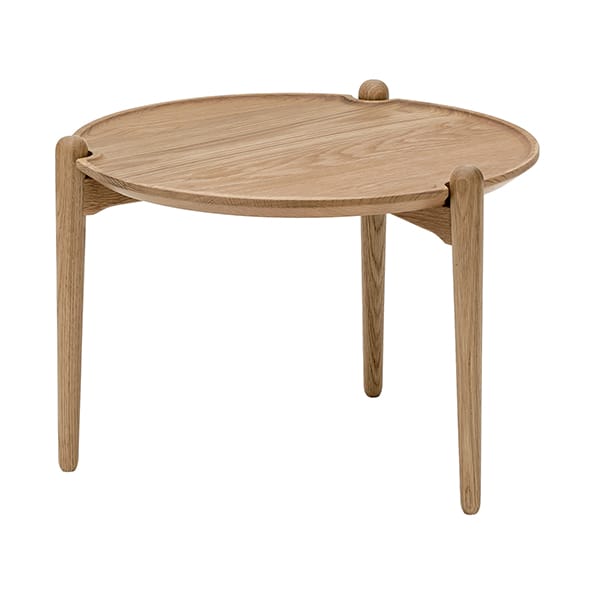 Mesa de centro Aria Ø90 cm - Carvalho 30 cm - Design House Stockholm