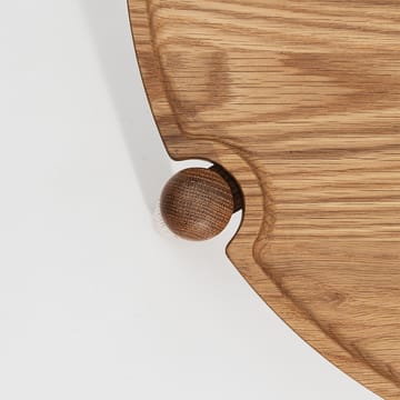 Mesa de centro Aria Ø90 cm - Carvalho 30 cm - Design House Stockholm