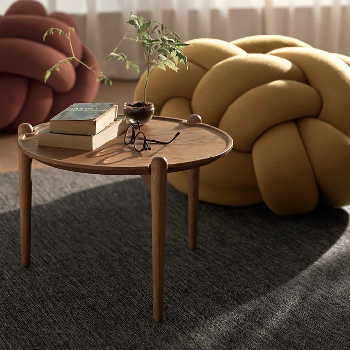 Mesa de centro Aria Ø90 cm, Carvalho 30 cm Design House Stockholm
