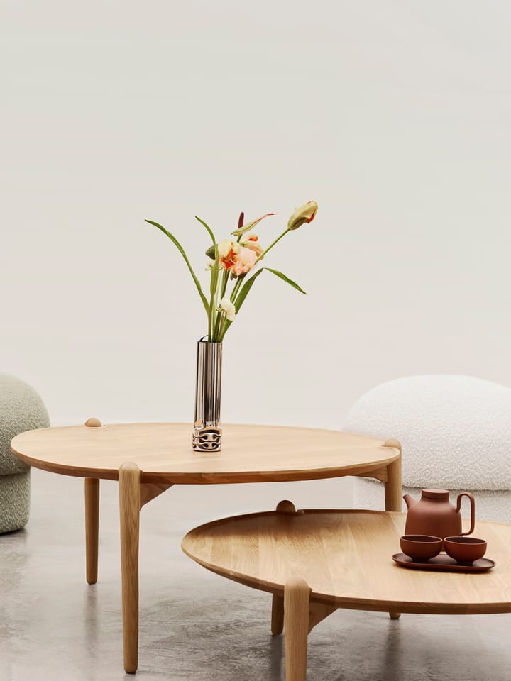 Mesa de centro Aria Ø90 cm, Carvalho 42,5 cm Design House Stockholm