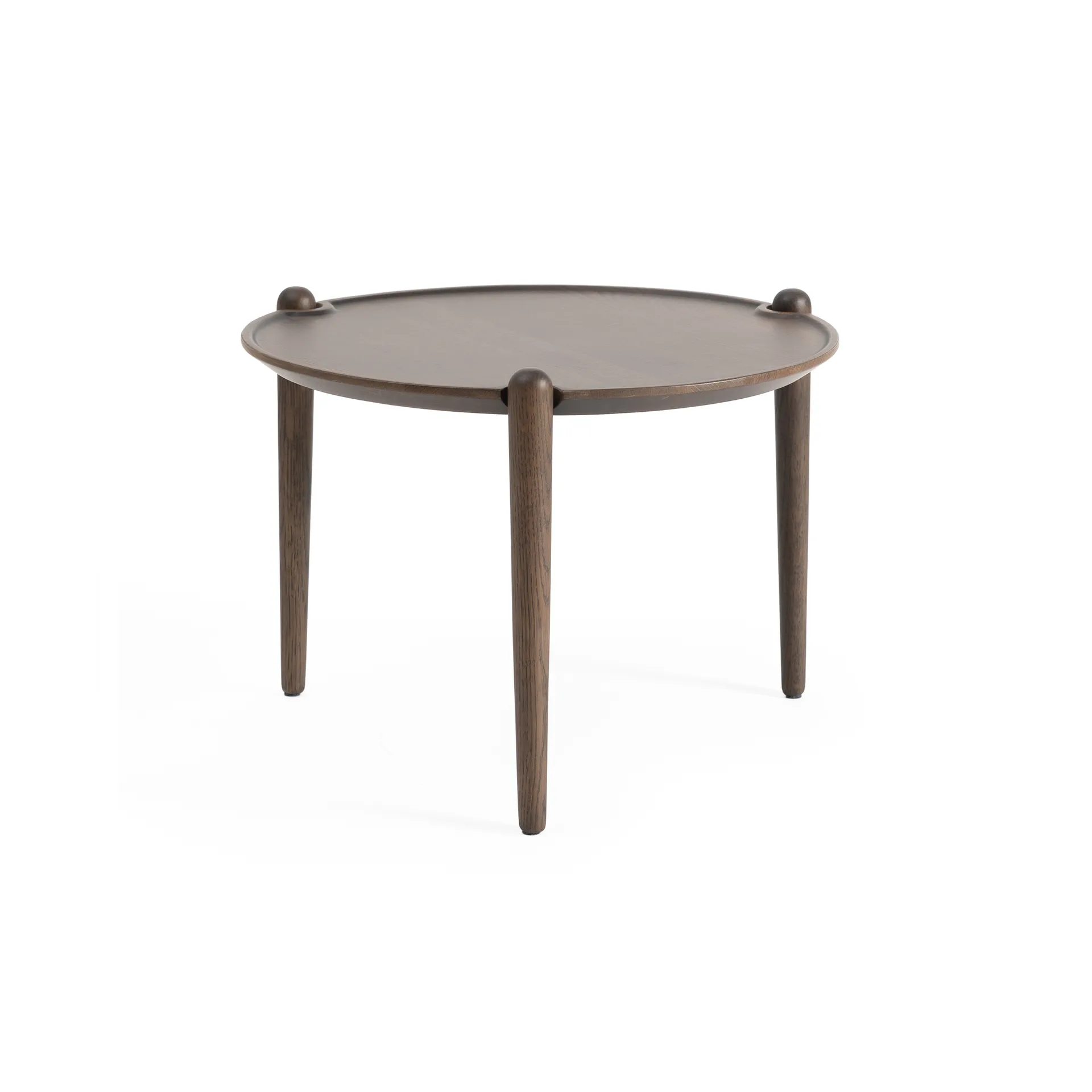Mesa de centro Aria, Carvalho escuro, Ø50x37 cm Design House Stockholm