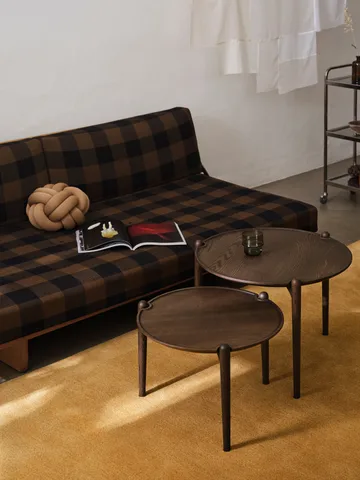 Mesa de centro Aria - Carvalho escuro, Ø50x37 cm - Design House Stockholm