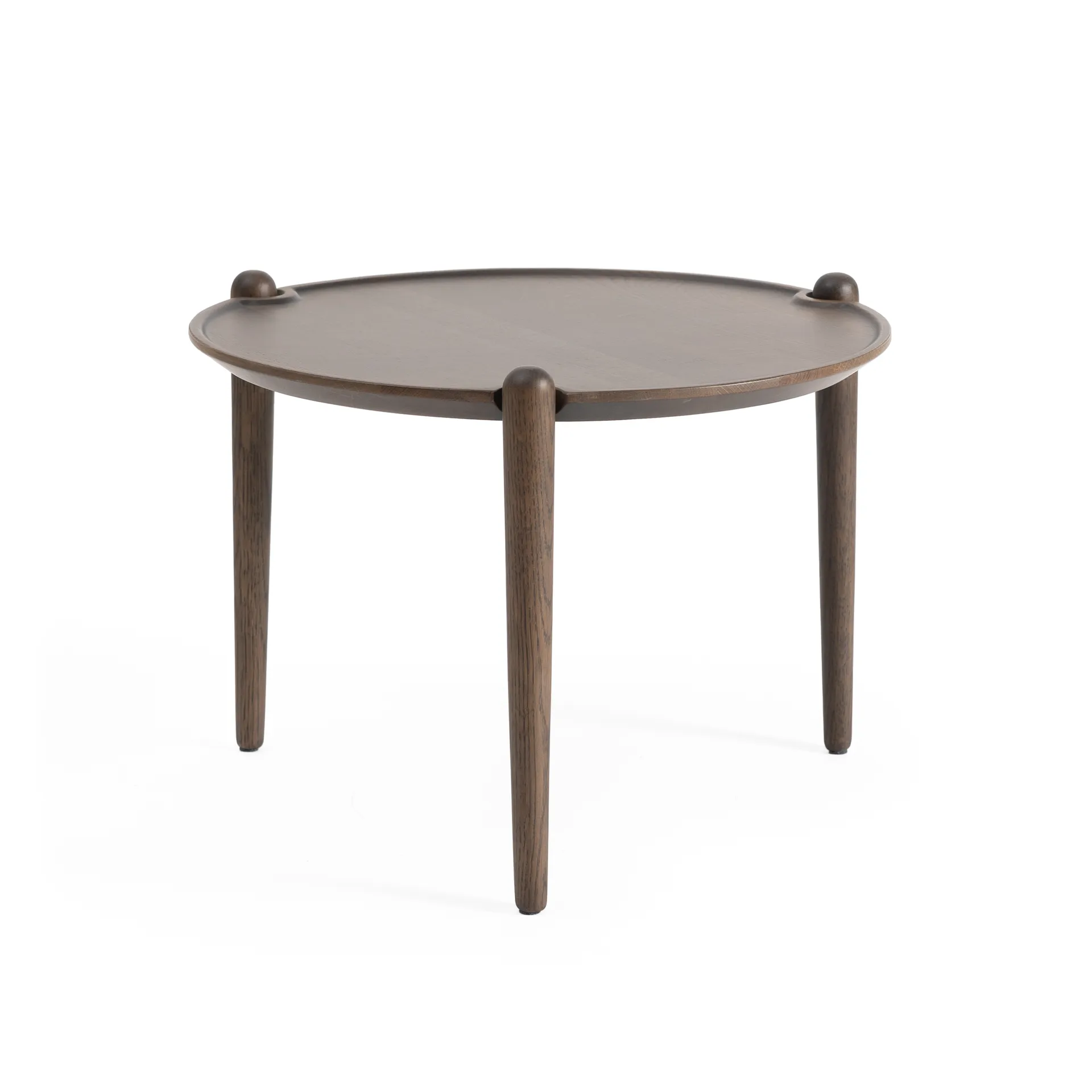Mesa de centro Aria, Carvalho escuro, Ø60x37 cm Design House Stockholm
