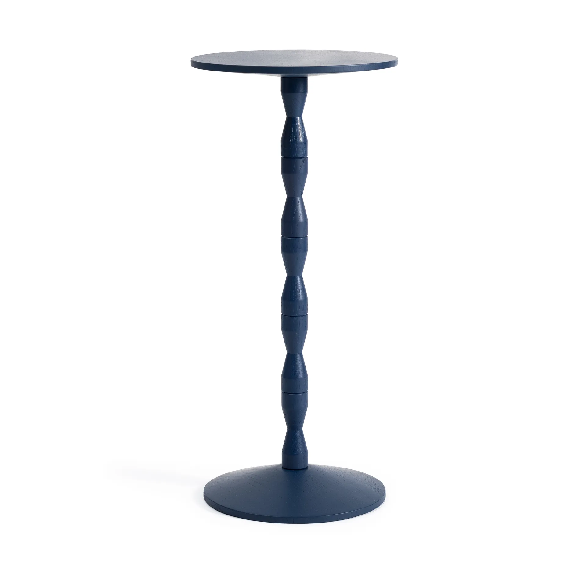 Mesa Pedestal Ø31x67,5 cm, Azul Design House Stockholm