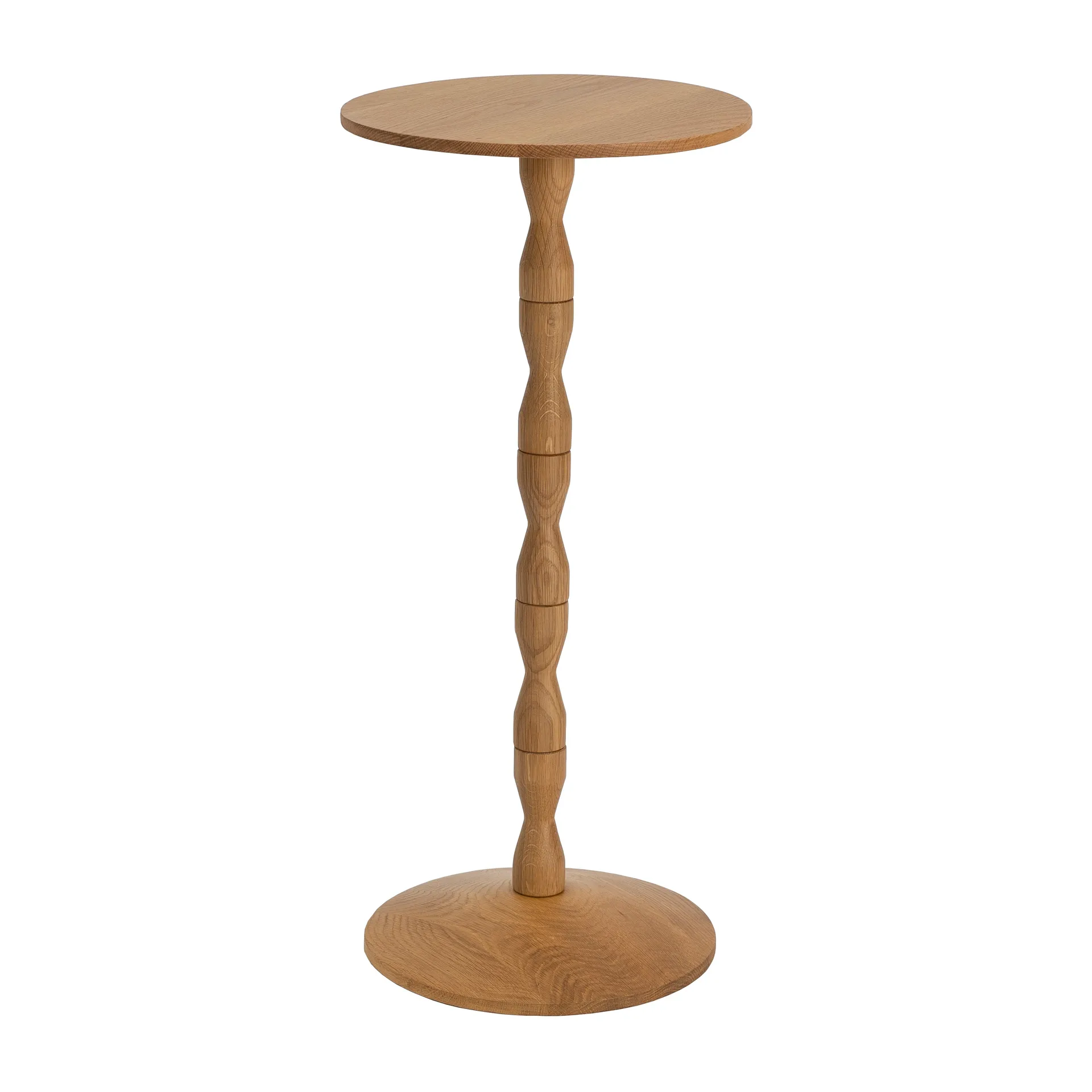 Mesa Pedestal Ø31x67,5 cm, Carvalho Design House Stockholm