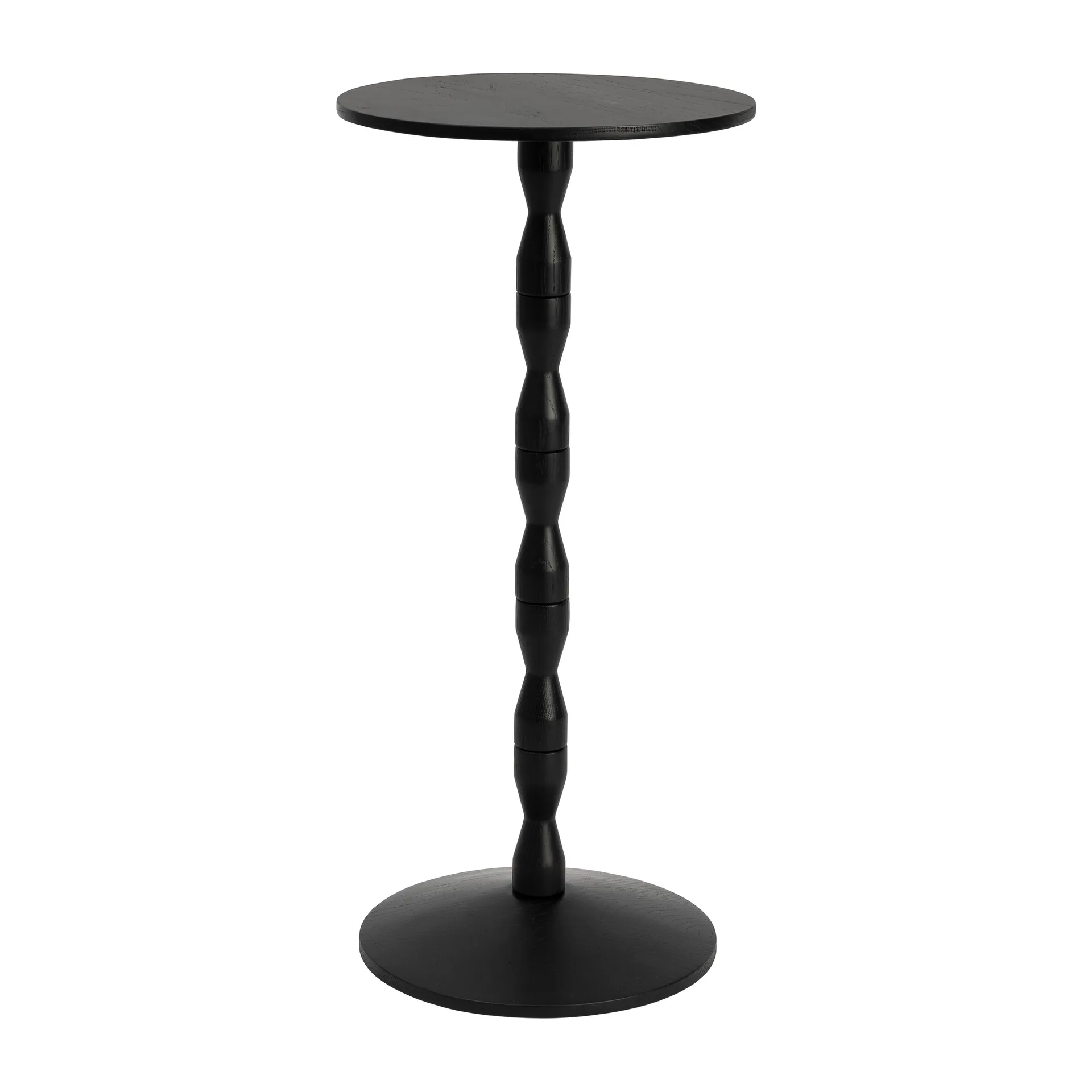 Mesa Pedestal Ø31x67,5 cm, Preto Design House Stockholm